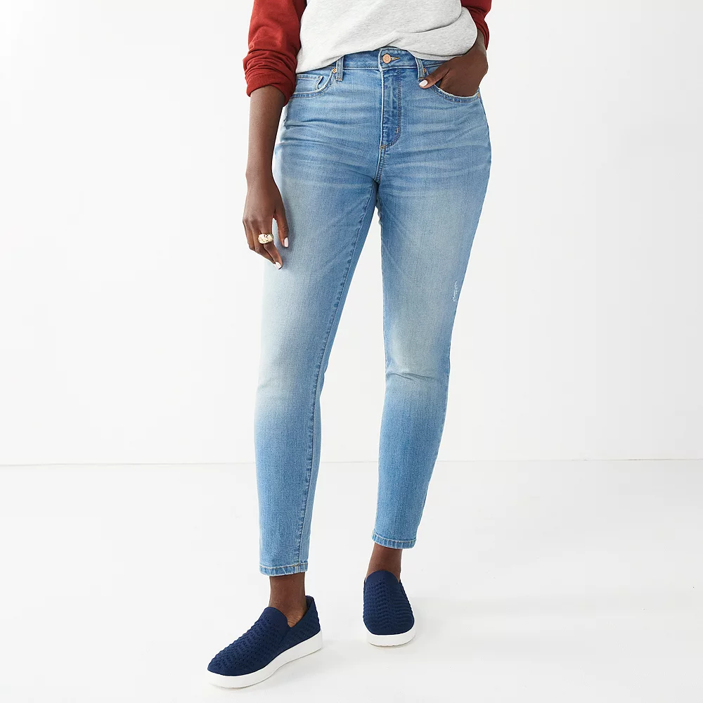 Women's Sonoma Goods For Life® Curvy High-Waisted Skinny Jeans 13 Women's Sonoma Goods For Life® Curvy High-Waisted Skinny Jeans - Image 13