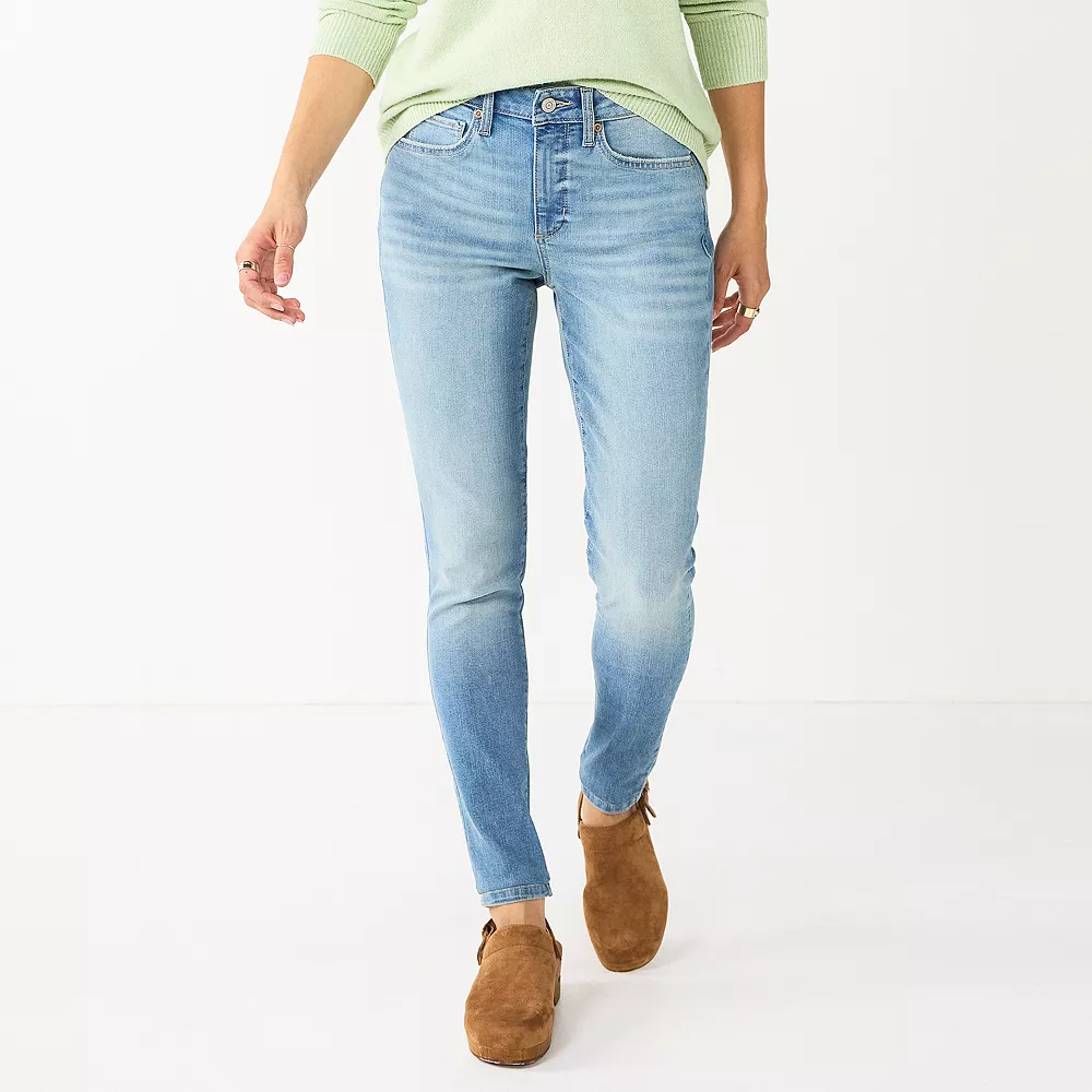 Women's Sonoma Goods For Life® Curvy High-Waisted Skinny Jeans 7 Women's Sonoma Goods For Life® Curvy High-Waisted Skinny Jeans - Image 7