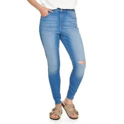 Women's Sonoma Goods For Life® Curvy High-Waisted Skinny Jeans 31 Women's Sonoma Goods For Life® Curvy High-Waisted Skinny Jeans -True Fit Shop 4342530 Weise Destructed