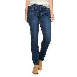 Women's Sonoma Goods For Life® Straight-Leg High-Waisted Curvy Jeans -True Fit Shop 4380113 Eastin