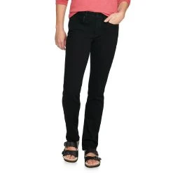 Women's Sonoma Goods For Life® Straight-Leg High-Waisted Curvy Jeans