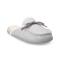 Women's Sonoma Goods For Life® Scuff Moccasin Slippers 17 Women's Sonoma Goods For Life® Scuff Moccasin Slippers -True Fit Shop 4476498 Light Heather Grey