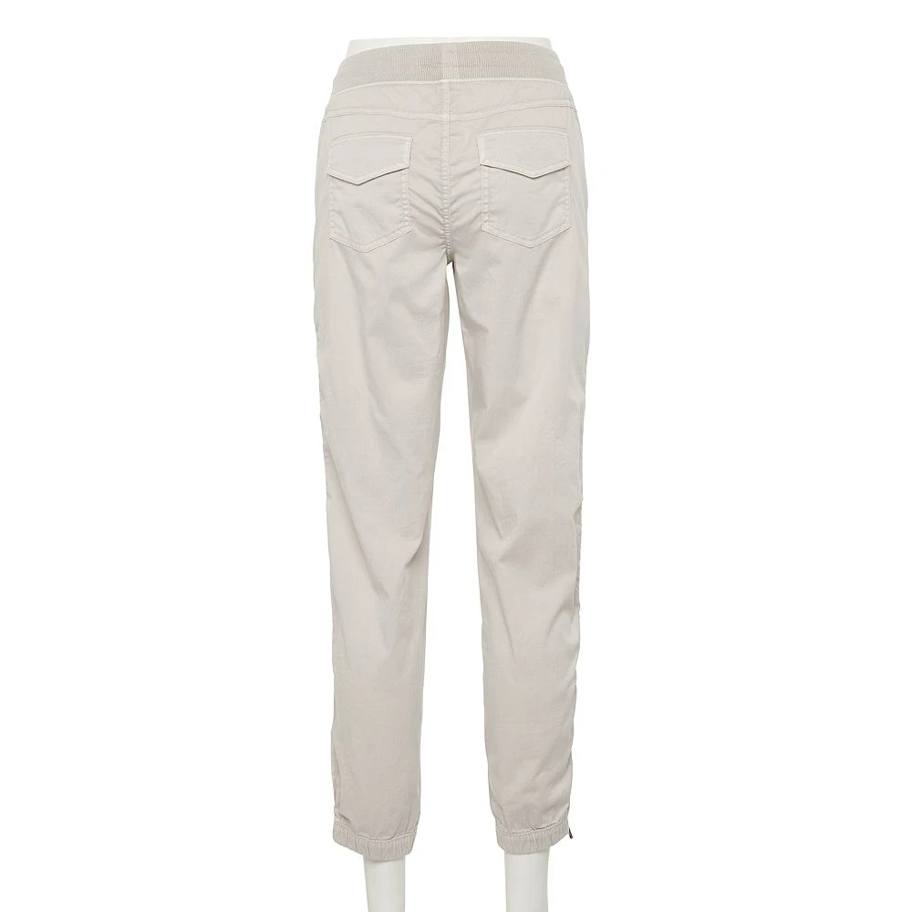 Women's Sonoma Goods For Life® Zipper-Hem Elastic-Waist Utility Jogger Pants 7 Women's Sonoma Goods For Life® Zipper-Hem Elastic-Waist Utility Jogger Pants - Image 7