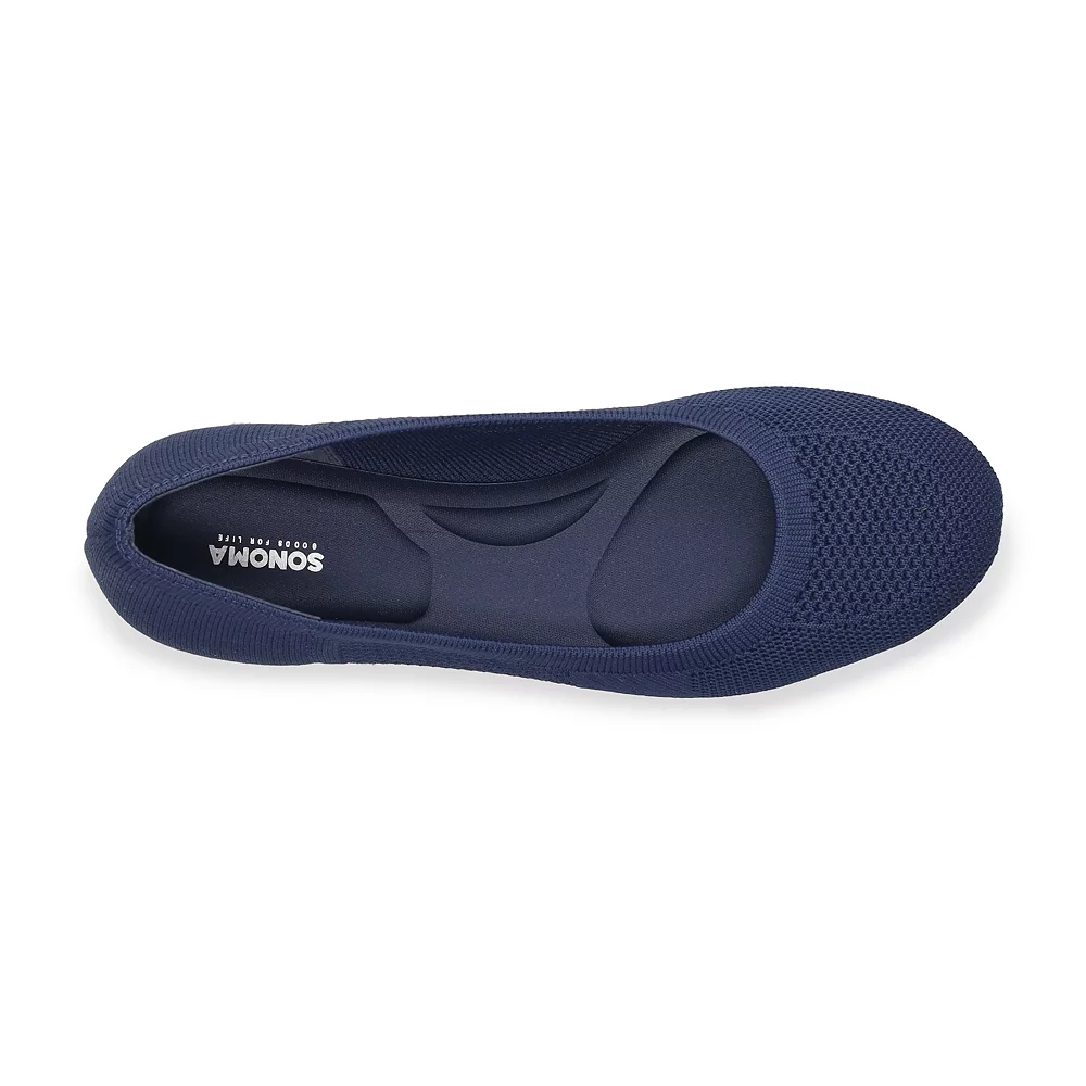Sonoma Goods For Life® Sesame Women's Knit Ballet Flats 8 Sonoma Goods For Life® Sesame Women's Knit Ballet Flats - Image 8