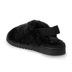 Women's Sonoma Goods For Life® Faux Fur Slide Slipper with Backstrap 13 Women's Sonoma Goods For Life® Faux Fur Slide Slipper with Backstrap -True Fit Shop 4797542 ALT2