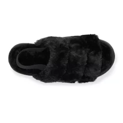 Women's Sonoma Goods For Life® Faux Fur Slide Slipper with Backstrap 15 Women's Sonoma Goods For Life® Faux Fur Slide Slipper with Backstrap -True Fit Shop 4797542 ALT4