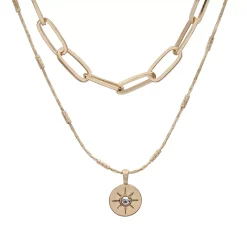 Sonoma Goods For Life® 2 Row Chain Necklace
