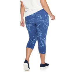 Plus Size Sonoma Goods For Life® Knit Capri Leggings -True Fit Shop 4878367 ALT