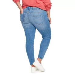 Plus Size Sonoma Goods For Life® Premium Mid-Rise Skinny Jeans 19 Plus Size Sonoma Goods For Life® Premium Mid-Rise Skinny Jeans -True Fit Shop 4916151 ALT