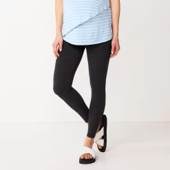 Maternity Sonoma Goods For Life® Full Belly Panel Leggings 11 Maternity Sonoma Goods For Life® Full Belly Panel Leggings -True Fit Shop 4959690 Grey