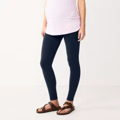 Maternity Sonoma Goods For Life® Full Belly Panel Leggings 12 Maternity Sonoma Goods For Life® Full Belly Panel Leggings -True Fit Shop 4959690 Navy