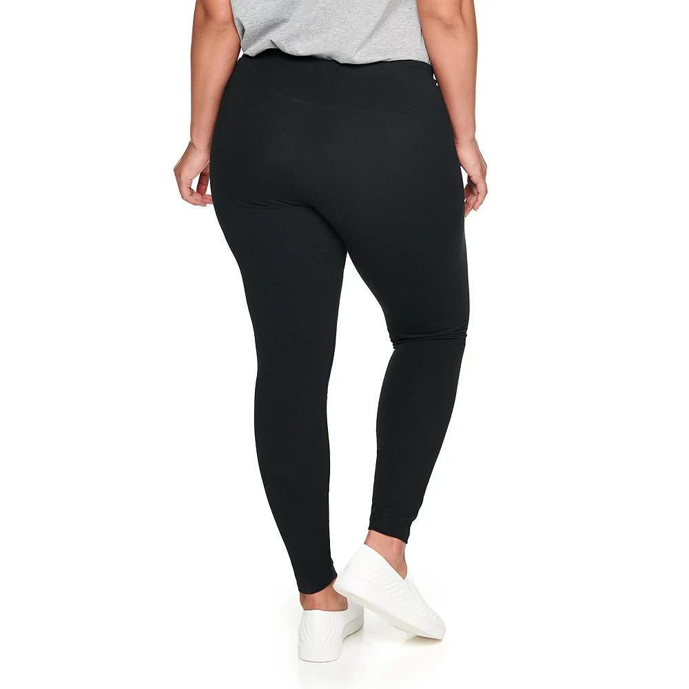 Plus Size Sonoma Goods For Life® Midrise Leggings 20 Plus Size Sonoma Goods For Life® Midrise Leggings - Image 20