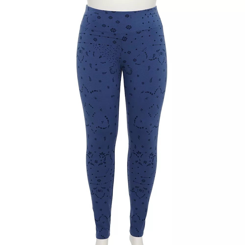 Plus Size Sonoma Goods For Life® Midrise Leggings 17 Plus Size Sonoma Goods For Life® Midrise Leggings - Image 17