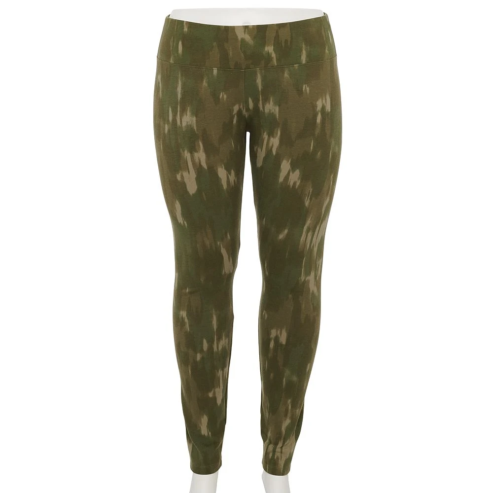 Plus Size Sonoma Goods For Life® Midrise Leggings 16 Plus Size Sonoma Goods For Life® Midrise Leggings - Image 16