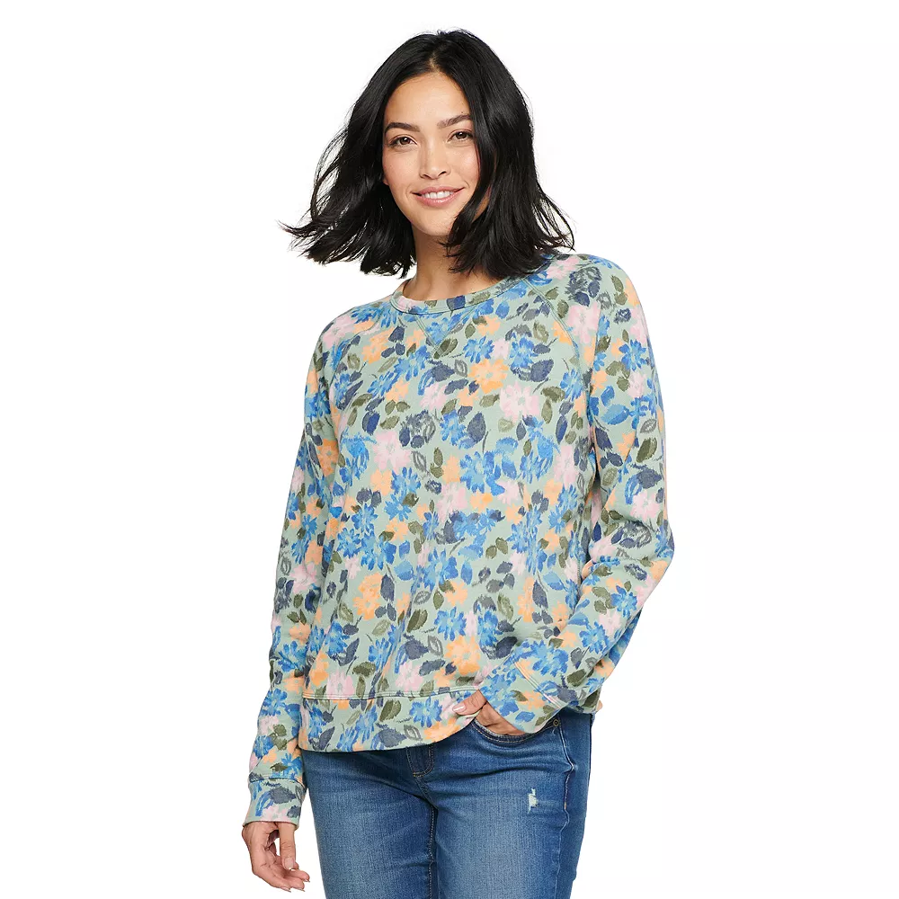 Women's Sonoma Goods For Life® Everyday Crewneck Sweatshirt 16 Women's Sonoma Goods For Life® Everyday Crewneck Sweatshirt - Image 16