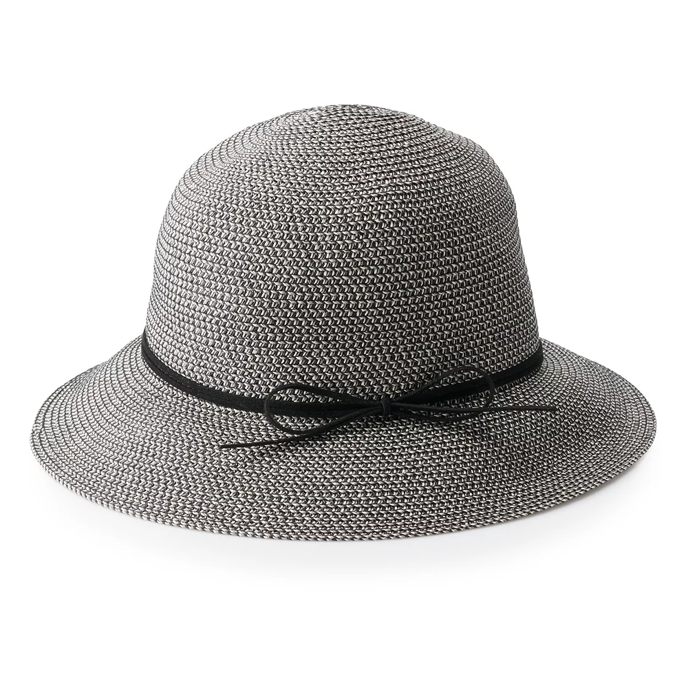 Women's Sonoma Goods For Life® Packable Cloche Hat with Faux Suede Trim 1 Women's Sonoma Goods For Life® Packable Cloche Hat with Faux Suede Trim