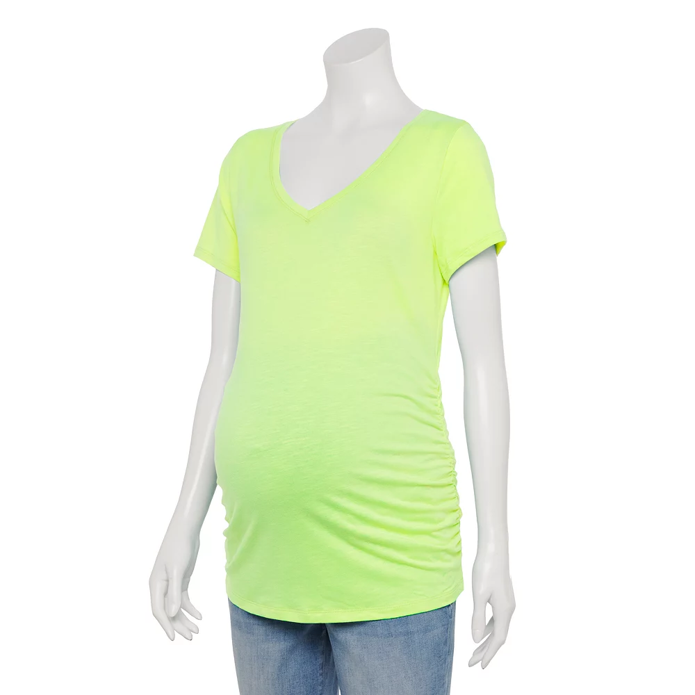 Maternity Sonoma Goods For Life® Essential V-Neck Tee 32 Maternity Sonoma Goods For Life® Essential V-Neck Tee - Image 32