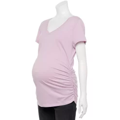 Maternity Sonoma Goods For LifeĀ® Essential V-Neck Tee