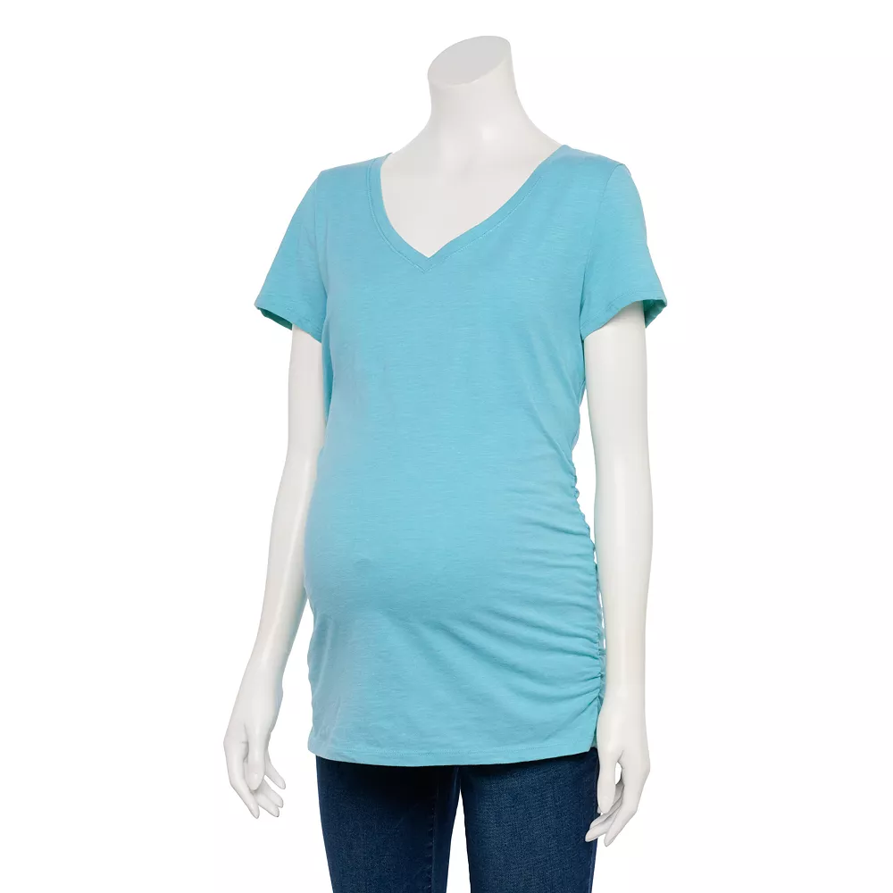 Maternity Sonoma Goods For Life® Essential V-Neck Tee 12 Maternity Sonoma Goods For Life® Essential V-Neck Tee - Image 12