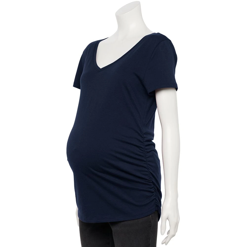 Maternity Sonoma Goods For Life® Essential V-Neck Tee 7 Maternity Sonoma Goods For Life® Essential V-Neck Tee - Image 7