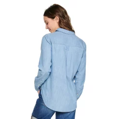 Women's Sonoma Goods For Life® Essential Everyday Button-Down Shirt 35 Women's Sonoma Goods For Life® Essential Everyday Button-Down Shirt -True Fit Shop 4991213 ALT