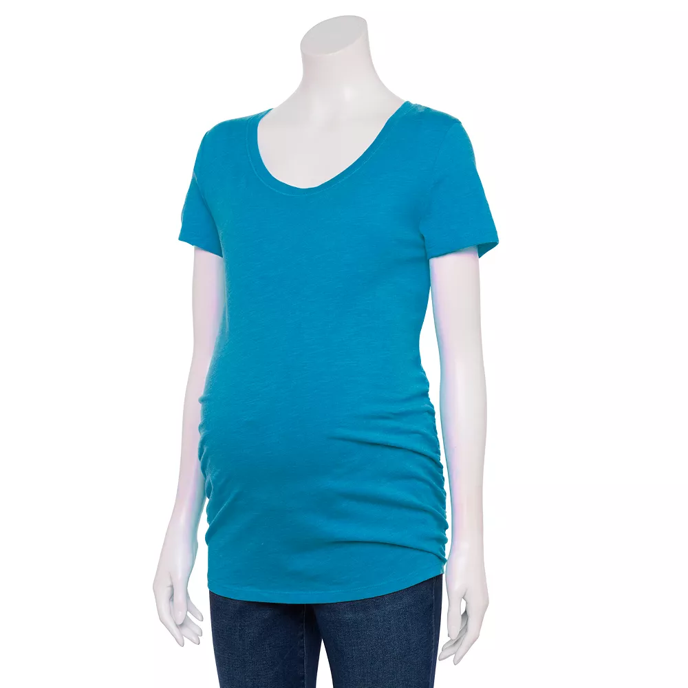 Maternity Sonoma Goods For Life® Essential Scoopneck Tee 7 Maternity Sonoma Goods For Life® Essential Scoopneck Tee - Image 7