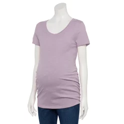 Maternity Sonoma Goods For LifeĀ® Essential Scoopneck Tee