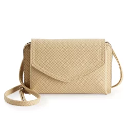 Sonoma Goods For Life® Arista RFID-Blocking Wallet on a String -True Fit Shop 5009982 Woven Warm Taupe