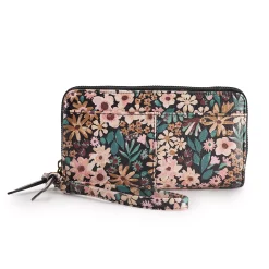 Sonoma Goods For Life® Elowen RFID-Blocking Double Zip Wristlet 17 Sonoma Goods For Life® Elowen RFID-Blocking Double Zip Wristlet -True Fit Shop 5009987 Storybook Floral