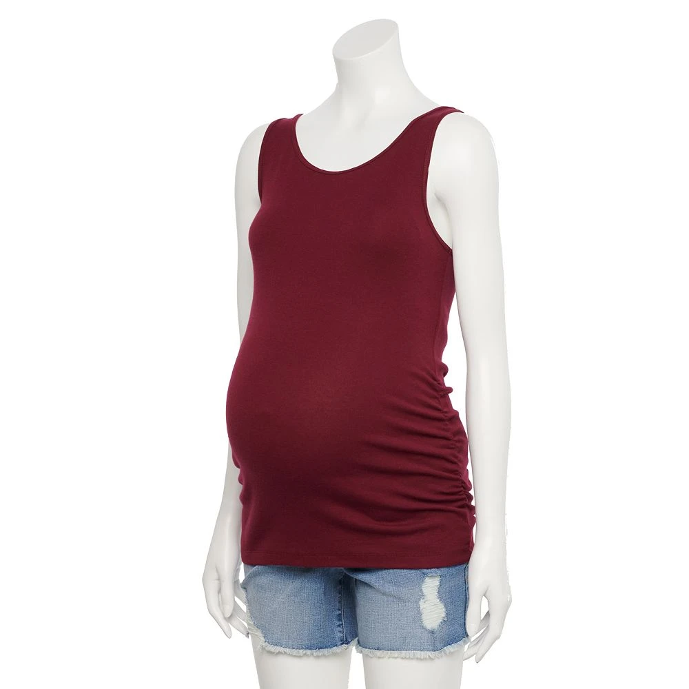 Maternity Sonoma Goods For Life® Essential Tank 9 Maternity Sonoma Goods For Life® Essential Tank - Image 9