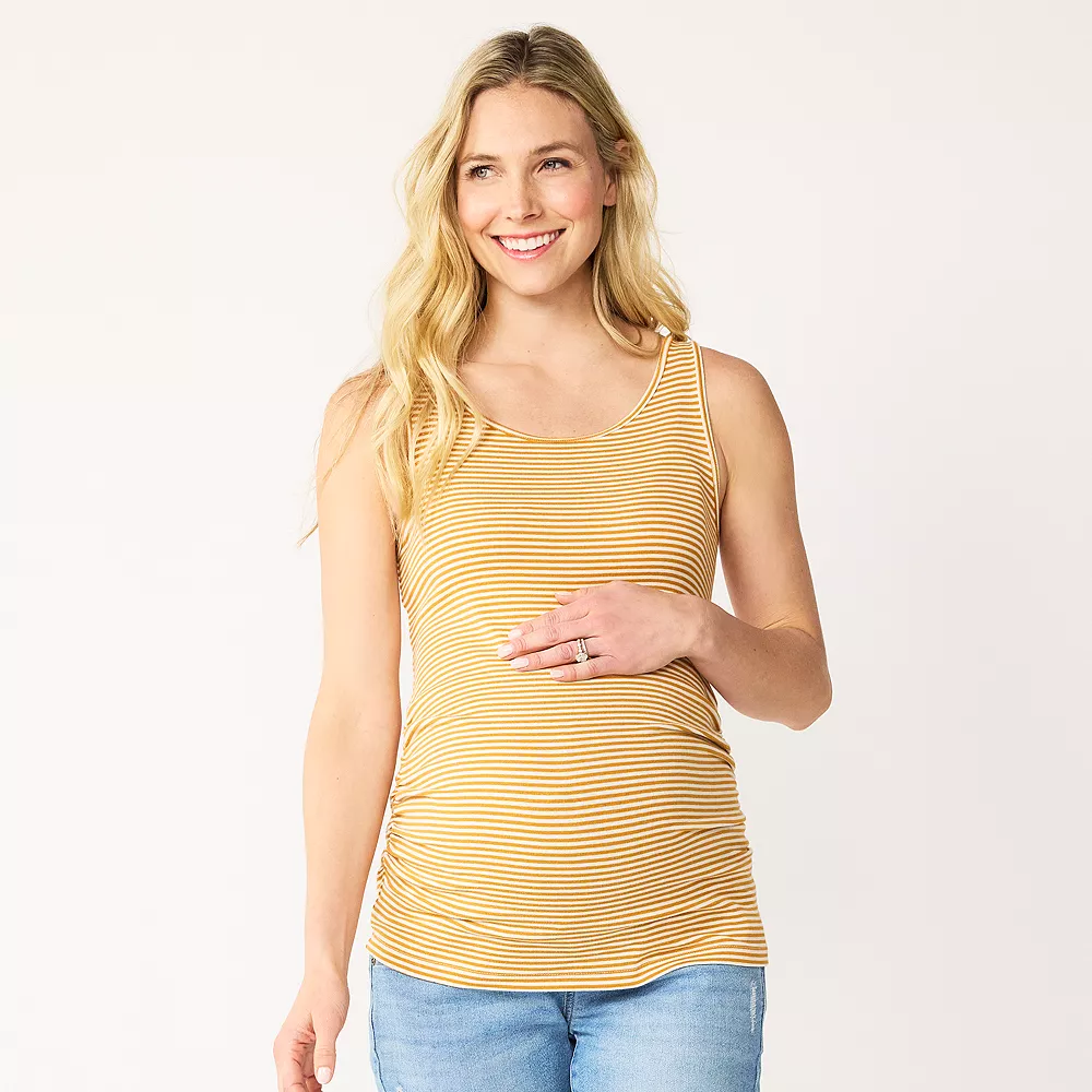 Maternity Sonoma Goods For Life® Essential Tank 6 Maternity Sonoma Goods For Life® Essential Tank - Image 6