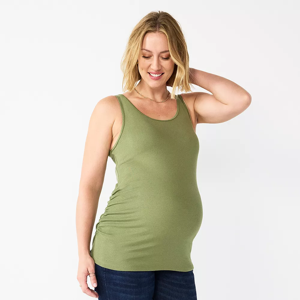 Maternity Sonoma Goods For Life® Essential Tank 3 Maternity Sonoma Goods For Life® Essential Tank - Image 3