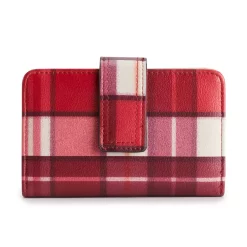 Sonoma Goods For Life® Abbey RFID-Blocking Indexer Wallet 14 Sonoma Goods For Life® Abbey RFID-Blocking Indexer Wallet -True Fit Shop 5014566 Red Plaid