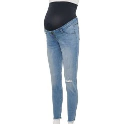 Maternity Sonoma Goods For Life® Inset Belly Jeggings -True Fit Shop 5032473 Light Wash