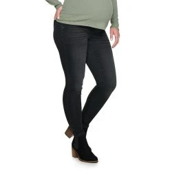 Maternity Sonoma Goods For Life® Over-The-Belly Jeggings -True Fit Shop 5035416 Black