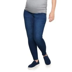 Maternity Sonoma Goods For Life® Over-The-Belly Jeggings -True Fit Shop 5035416 Dark Wash