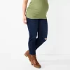Maternity Sonoma Goods For Life® Over-The-Belly Cropped Straight-Leg Jeans