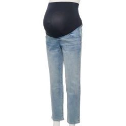 Maternity Sonoma Goods For Life® Over-The-Belly Cropped Straight-Leg Jeans 10 Maternity Sonoma Goods For Life® Over-The-Belly Cropped Straight-Leg Jeans -True Fit Shop 5035940 Light Wash