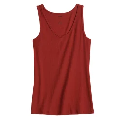 Women's Sonoma Goods For Life® Everyday Ribbed Tank 49 Women's Sonoma Goods For Life® Everyday Ribbed Tank -True Fit Shop 5046234 ALT5