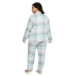 Plus Size Sonoma Goods For Life® Flannel Pajama Shirt & Pajama Pants Set 10 Plus Size Sonoma Goods For Life® Flannel Pajama Shirt & Pajama Pants Set -True Fit Shop 5146738 ALT