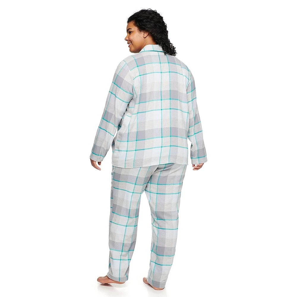 Plus Size Sonoma Goods For Life® Flannel Pajama Shirt & Pajama Pants Set 5 Plus Size Sonoma Goods For Life® Flannel Pajama Shirt & Pajama Pants Set - Image 5