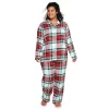Plus Size Sonoma Goods For Life® Flannel Pajama Shirt & Pajama Pants Set