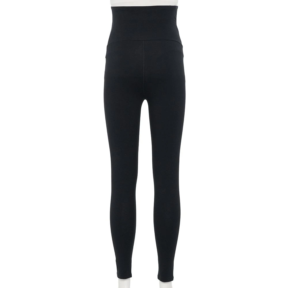 Maternity Sonoma Goods For Life® 2-pack Over-the-Belly Leggings 4 Maternity Sonoma Goods For Life® 2-pack Over-the-Belly Leggings - Image 4