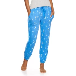 Women's Sonoma Goods For Life® Snit Banded Bottom Pajama Pants 8 Women's Sonoma Goods For Life® Snit Banded Bottom Pajama Pants -True Fit Shop 5161200 Blue Celestial