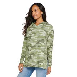 Maternity Sonoma Goods For Life® Side Slit Nursing Hoodie -True Fit Shop 5177488 Camo