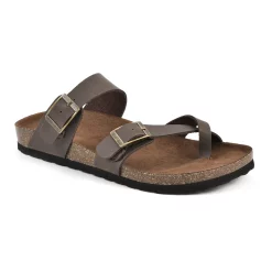 Sonoma Goods For LifeĀ® Gojiberry Women's Leather Sandals