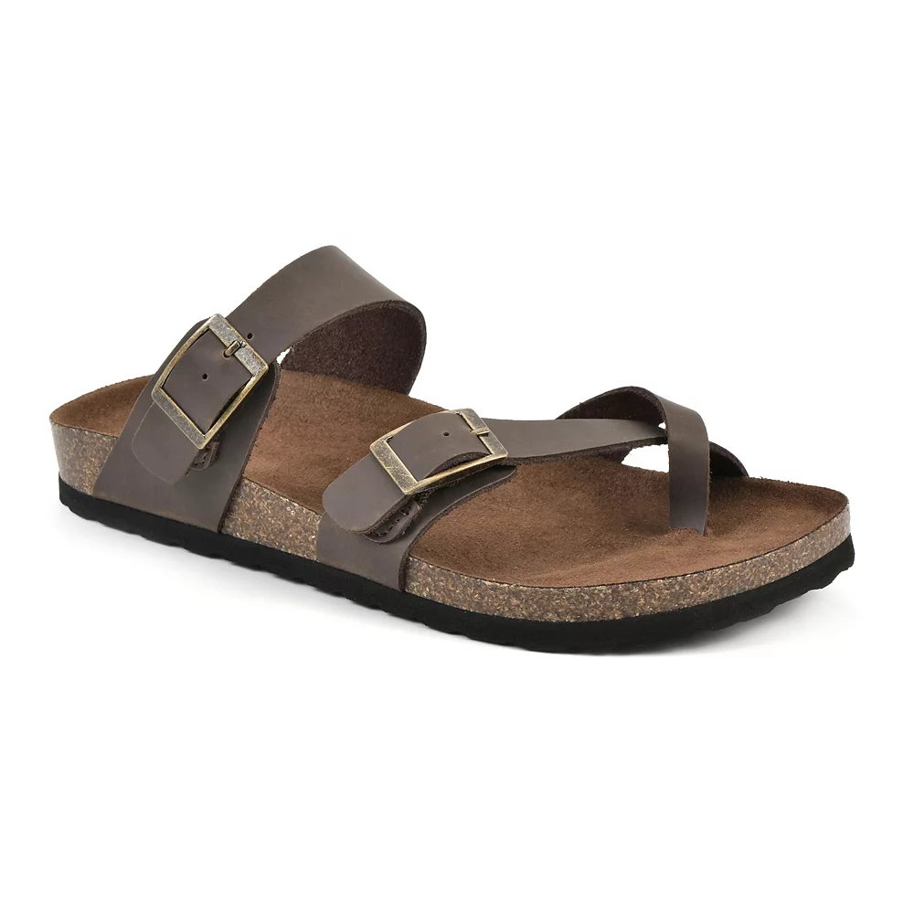 Sonoma Goods For Life® Gojiberry Women's Leather Sandals 1 Sonoma Goods For Life® Gojiberry Women's Leather Sandals