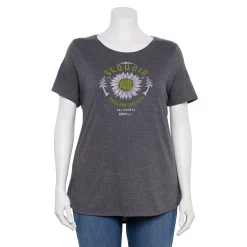 Plus Size Sonoma Goods For Life® National Parks Graphic Tee -True Fit Shop 5212613 Sequoia Sunflower