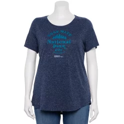 Plus Size Sonoma Goods For Life® National Parks Graphic Tee -True Fit Shop 5212613 Yosemite Navy