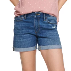 Women's Sonoma Goods For Life® High-Waist 5" Jean Shorts 17 Women's Sonoma Goods For Life® High-Waist 5" Jean Shorts -True Fit Shop 5218635 Coast